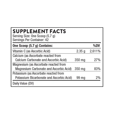 High Potency Vitamin C (formerly Buffered C Powder)