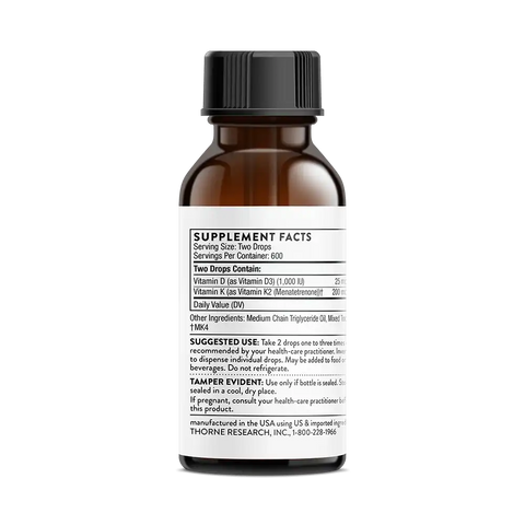 Vitamin D + K2 Liquid