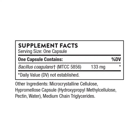 Bacillus Coagulans
