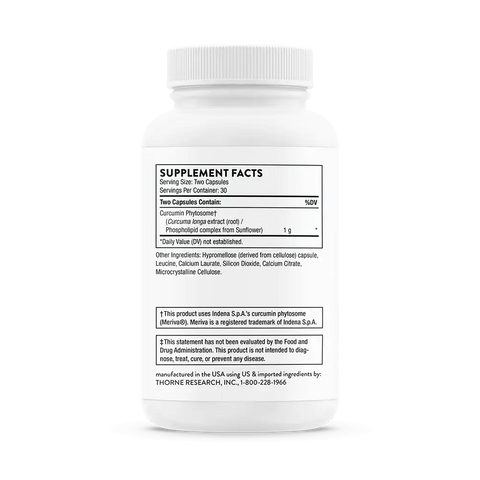 Curcumin Phytosome - 30 Servings