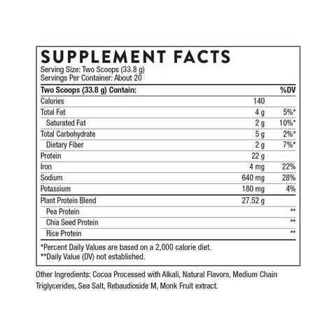 Plant Protein - Vanilla